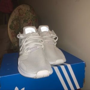 Adidas size-11 all white very very comfy !!